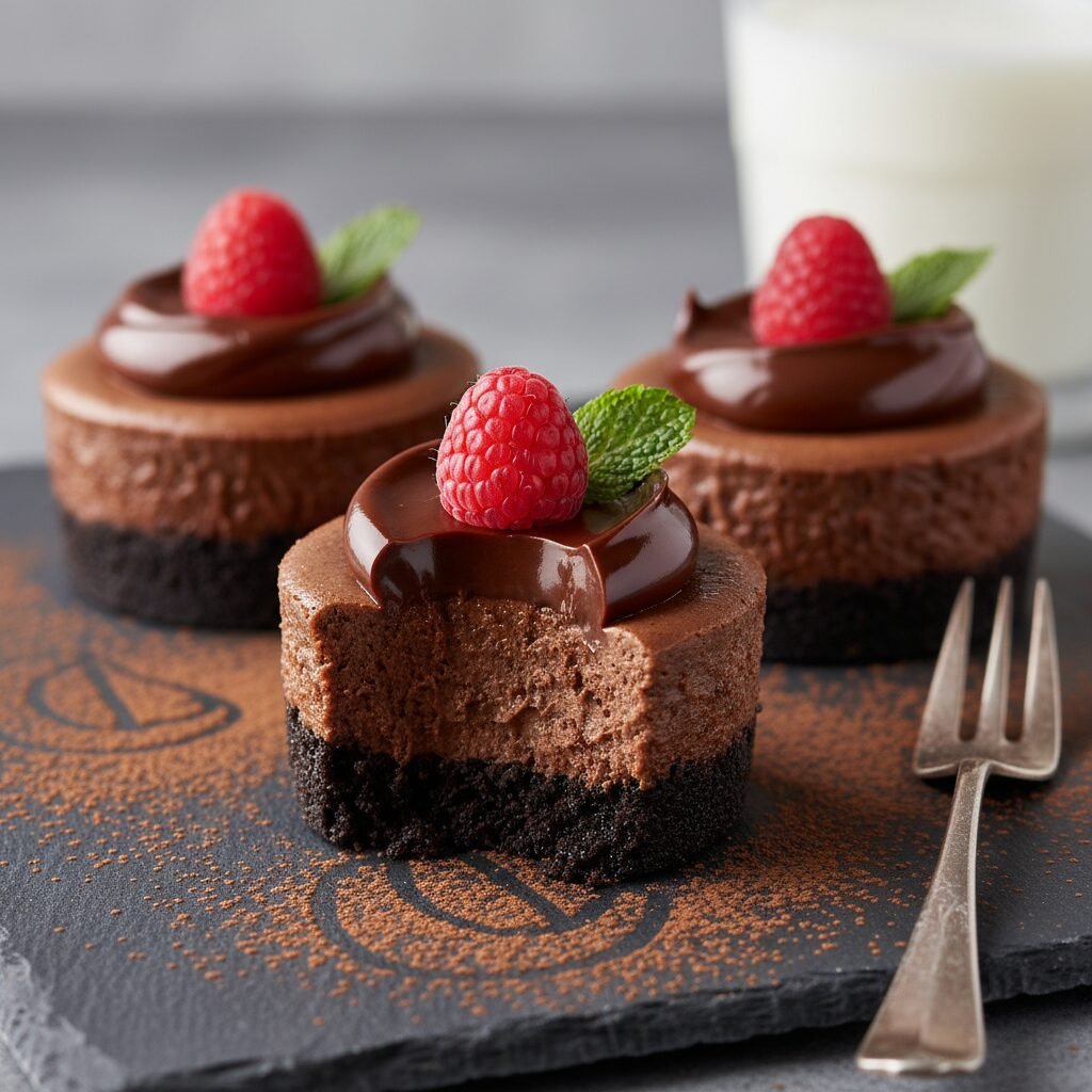 Decadent Creamy Chocolate Mini Cheesecakes: The Ultimate Bite-Sized Dessert