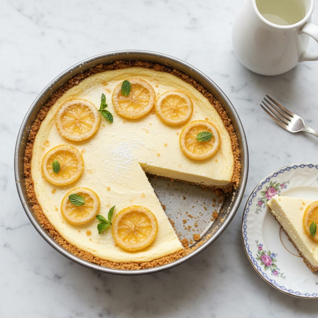 Perfectly Creamy Lemon Cheesecake: The Ultimate Springform Pan Recipe