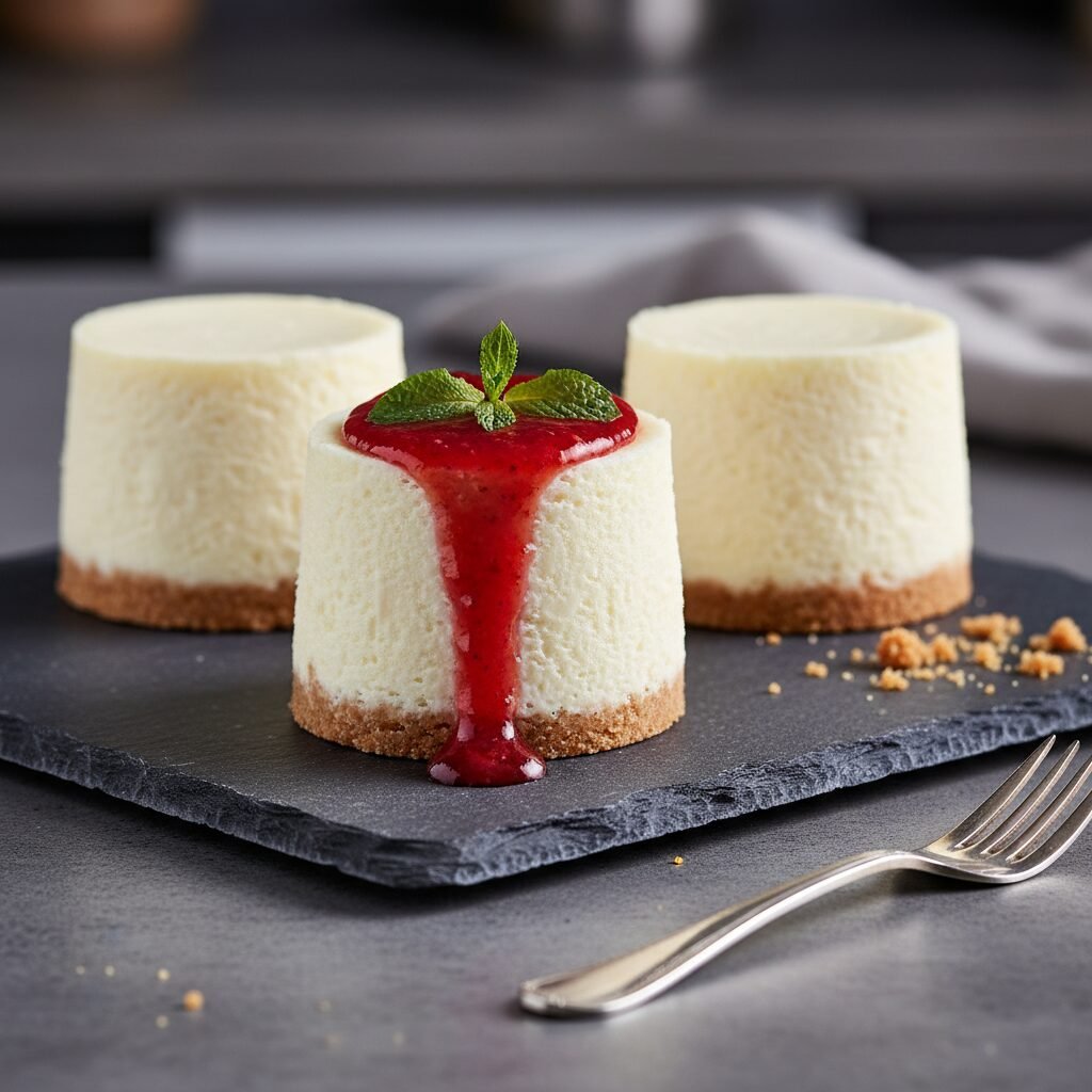Ultimate Creamy Mini New York Cheesecakes with Graham Cracker Crust