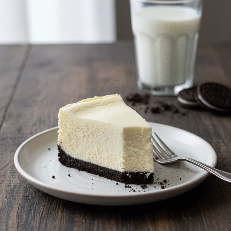 The Ultimate Creamy New York Cheesecake With Oreo Crust