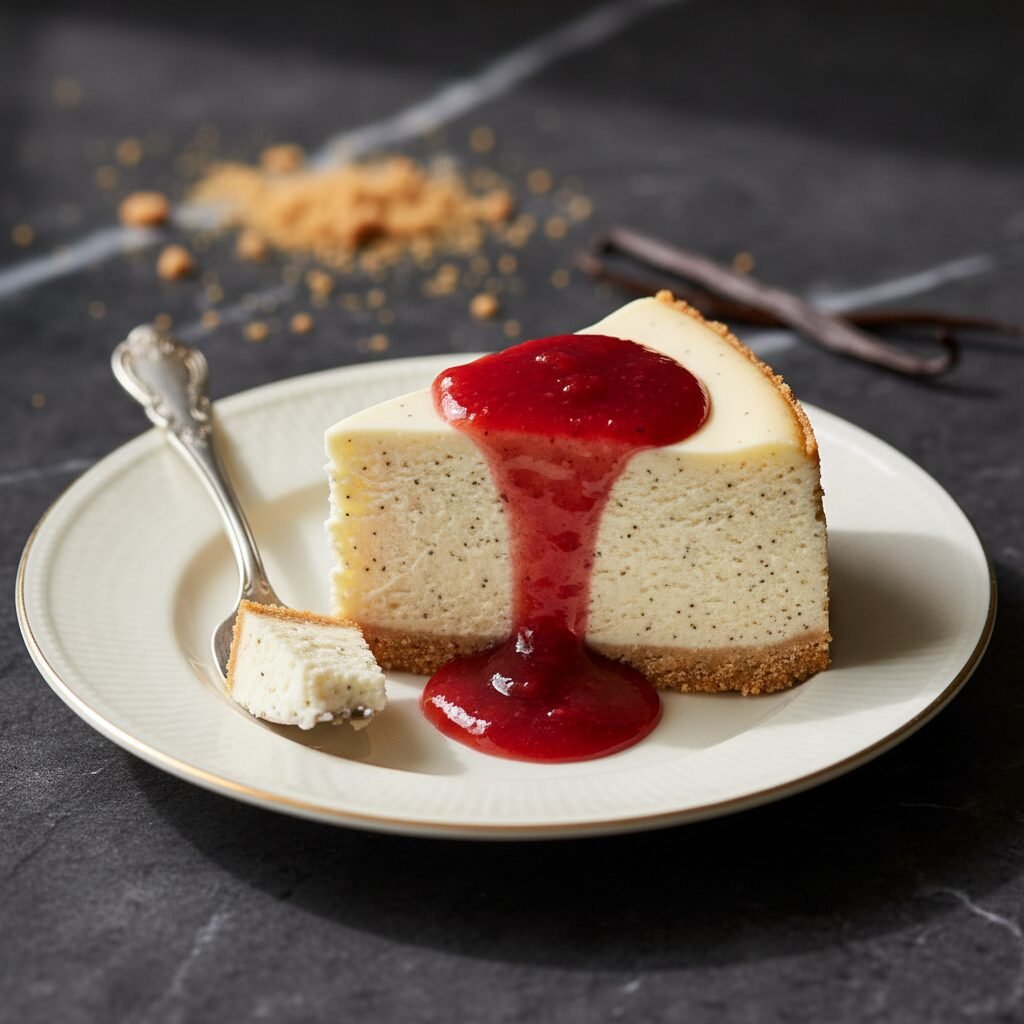 The Ultimate Creamy Vanilla Cheesecake: A Masterclass in Springform Perfection