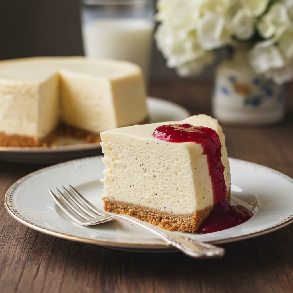 The Ultimate Creamy Vanilla Cheesecake: A Melt-in-Your-Mouth Classic
