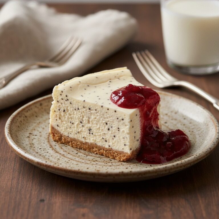 The Ultimate Creamy Vanilla Cheesecake with Buttery Graham Cracker Crust