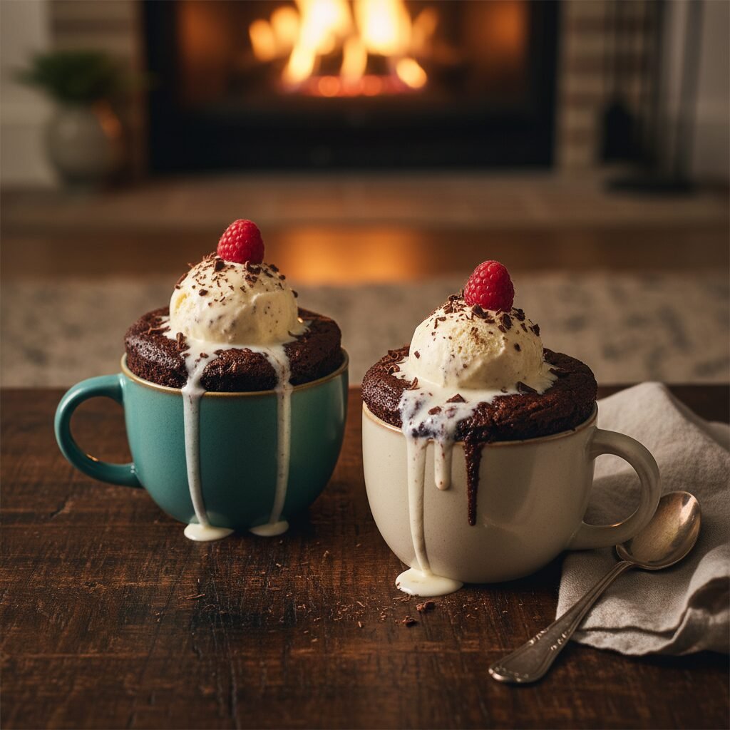 The Ultimate Fudgy Brownie Mug Cake for Two: Ready in 5 Minutes