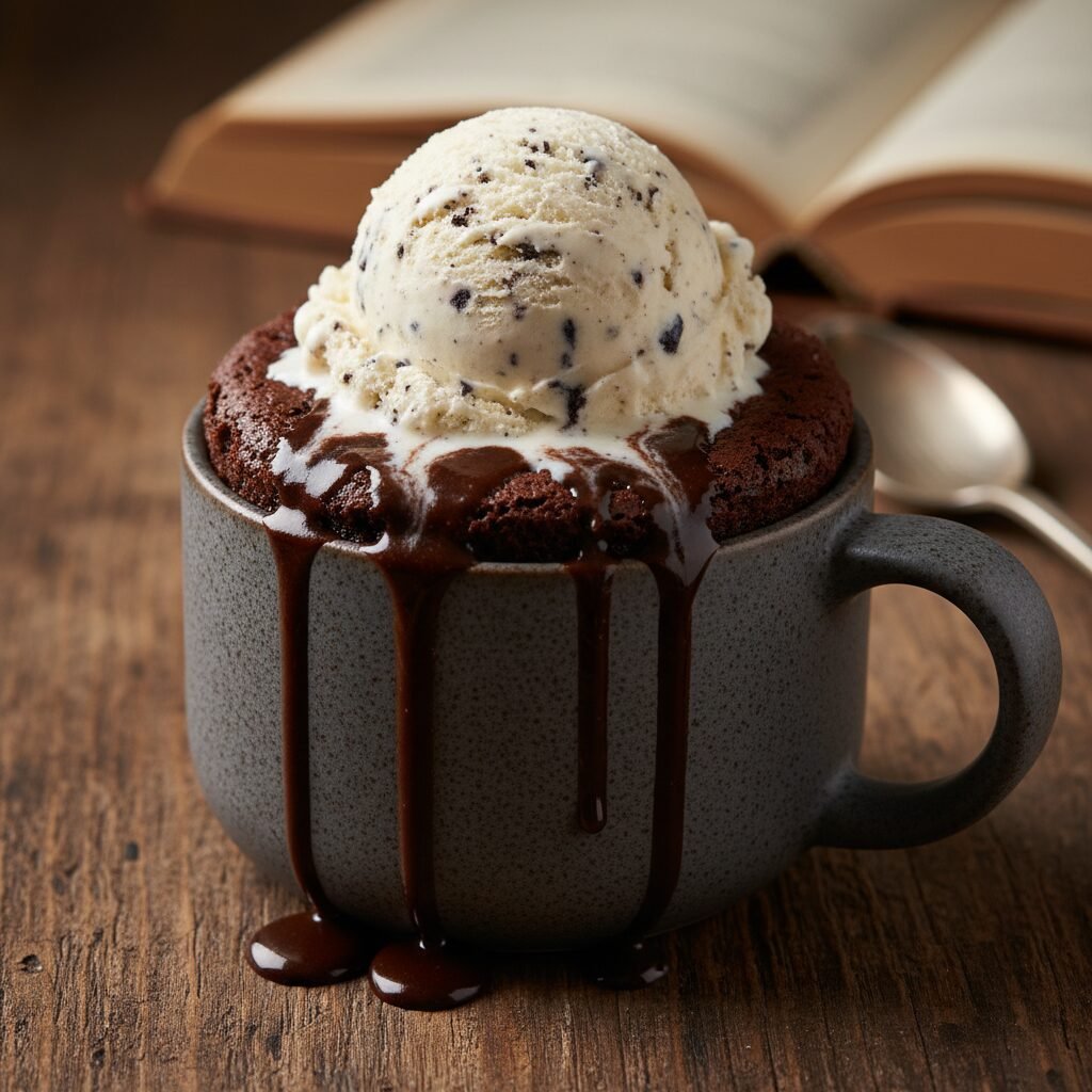 The Ultimate Gooey Brownie Mug Cake Without Egg (Ready in 2 Minutes!)