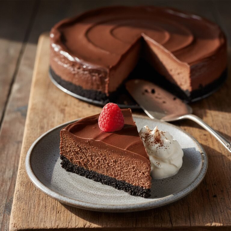 Ultimate Easy No-Bake Chocolate Cheesecake: Rich, Creamy & Foolproof