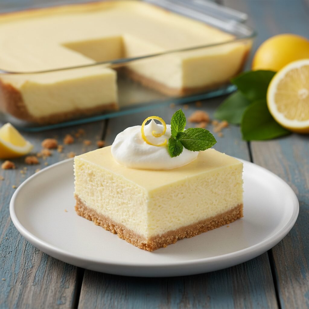 Easy No Bake Lemon Cheesecake In 9x13 Pan: The Ultimate Summer Dessert