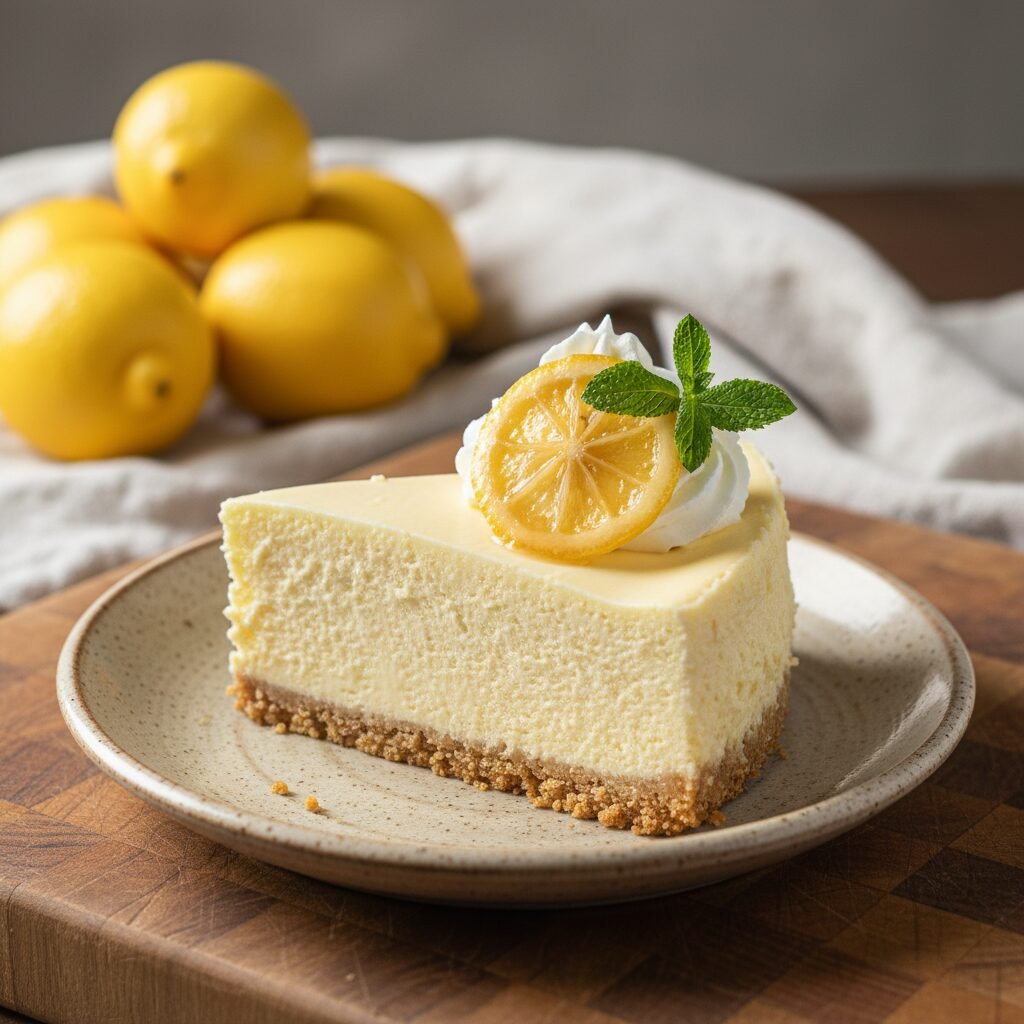 The Ultimate Easy No-Bake Lemon Cheesecake