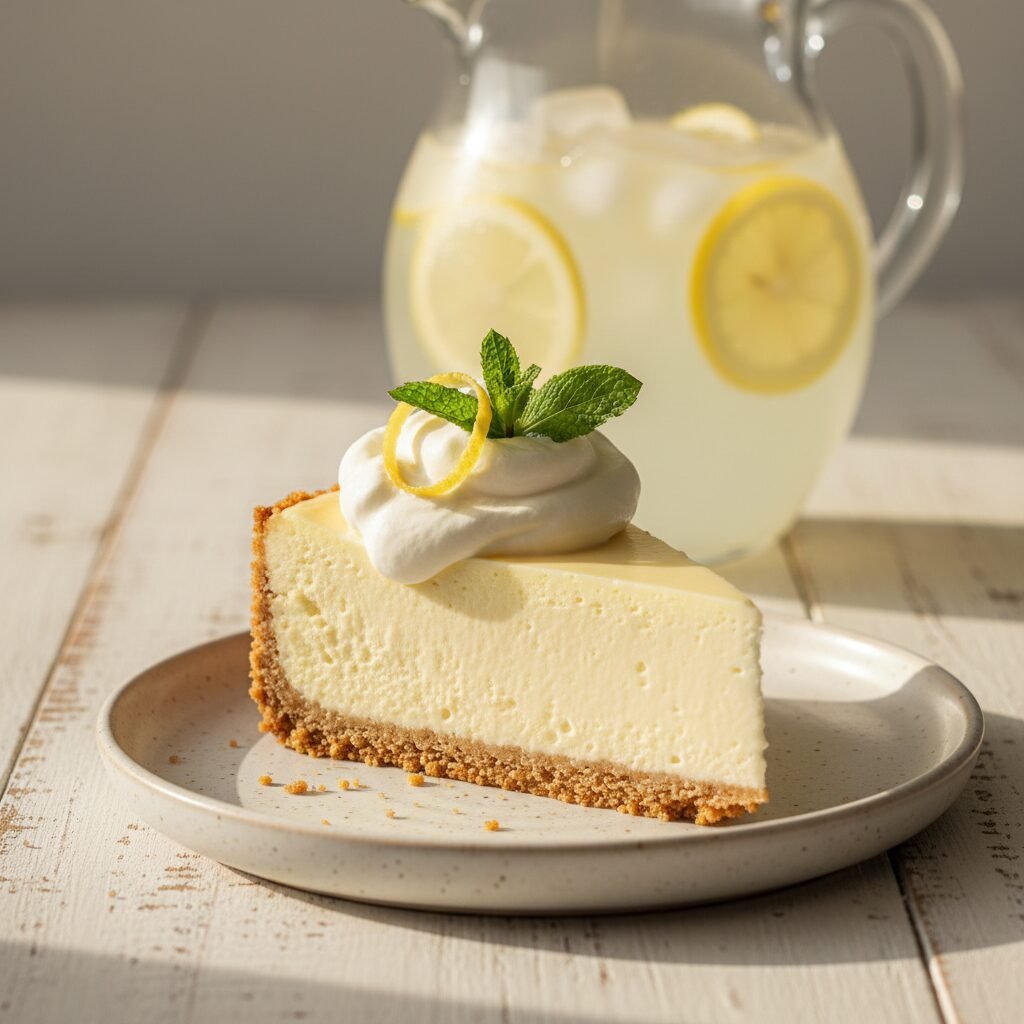 The Ultimate Easy No-Bake Lemon Cheesecake with Graham Cracker Crust