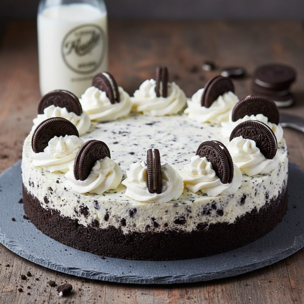 The Ultimate Easy No-Bake Oreo Cheesecake With Oreo Crust