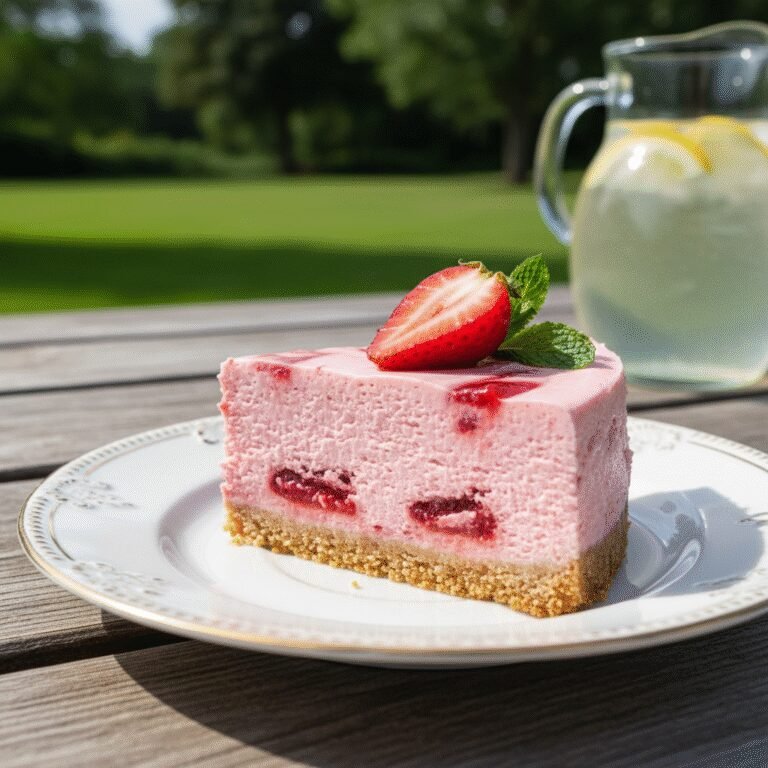 The Ultimate Easy No-Bake Strawberry Cheesecake