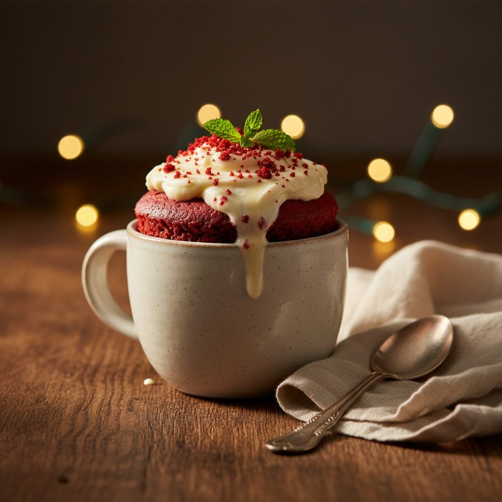 The Ultimate Easy Red Velvet Mug Cake Recipe: Ready in 2 Minutes