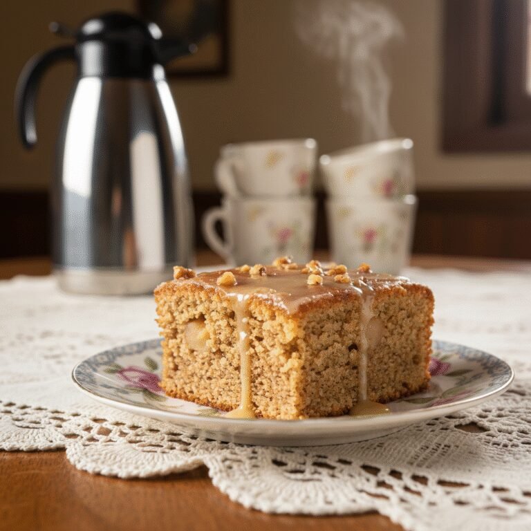 The Ultimate Moist Apple Snack Cake for Church Gatherings