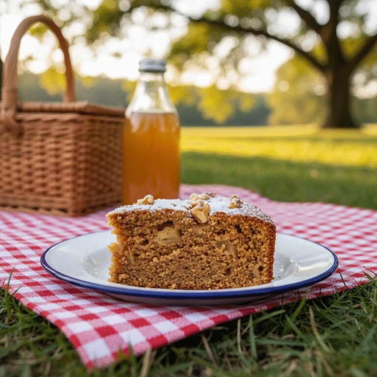The Ultimate Moist Apple Snack Cake: Perfect for Picnics