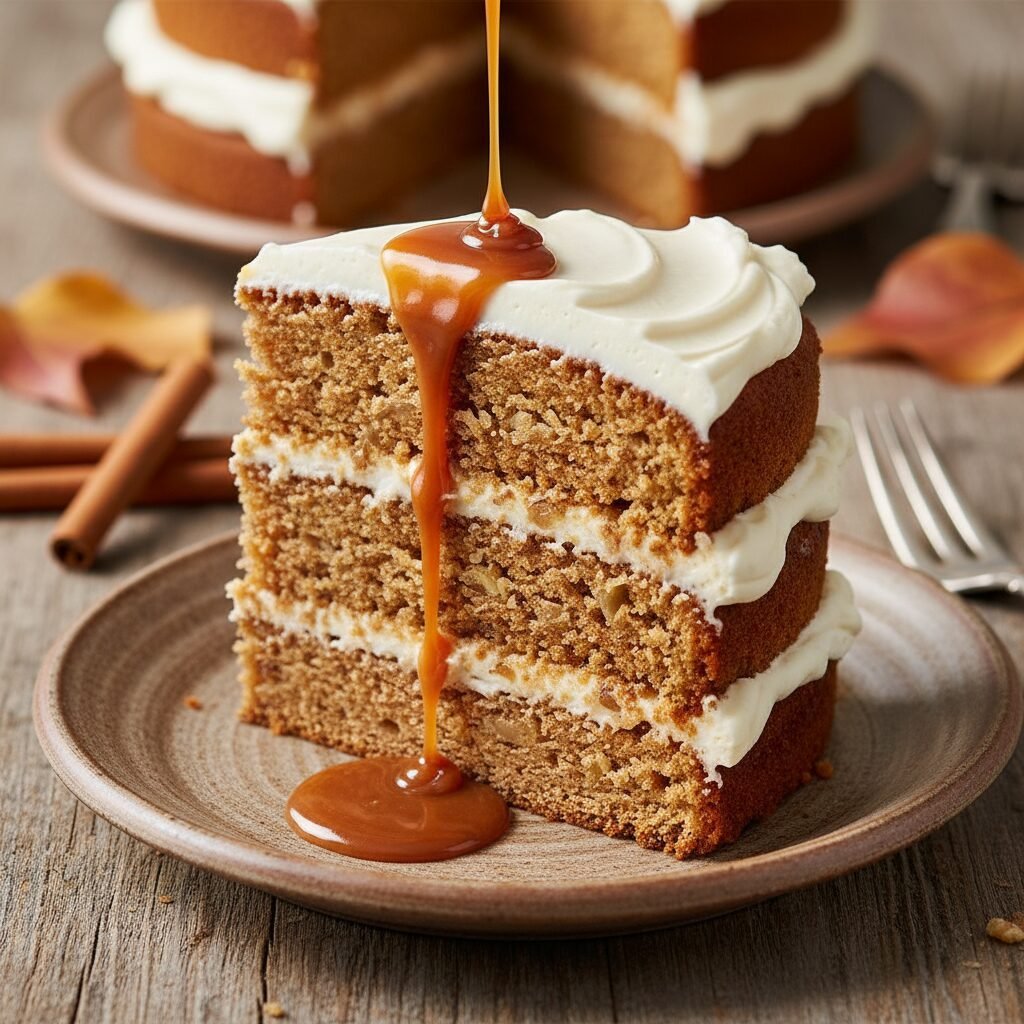The Ultimate Moist Apple Spice Layer Cake with Cream Cheese Frosting
