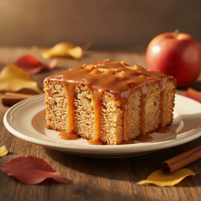 The Ultimate Moist Apple Spice Cake With Maple Glaze
