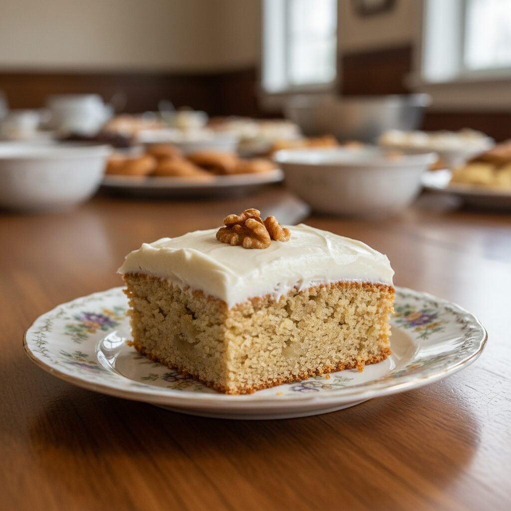 The Ultimate Moist Banana Snack Cake: Perfect for Church Gatherings & Potlucks