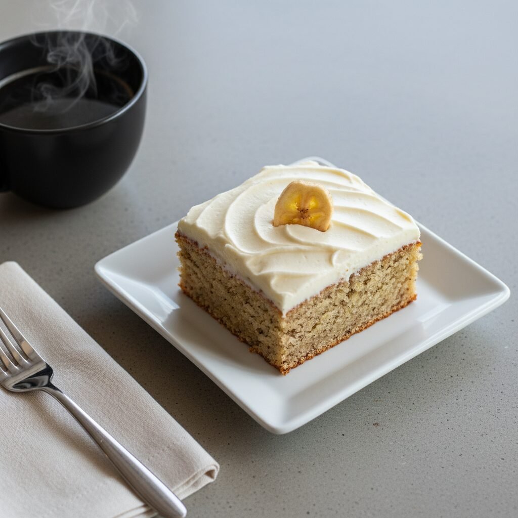 The Ultimate Moist Banana Snack Cake: The Perfect Office Party Crowd-Pleaser