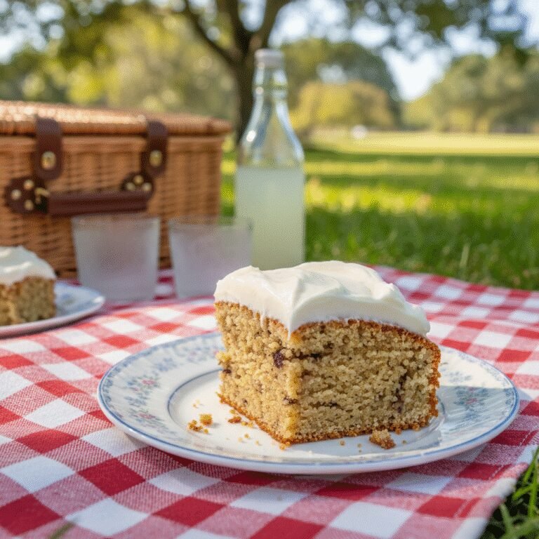The Ultimate Moist Banana Snack Cake: Perfect for Your Next Picnic