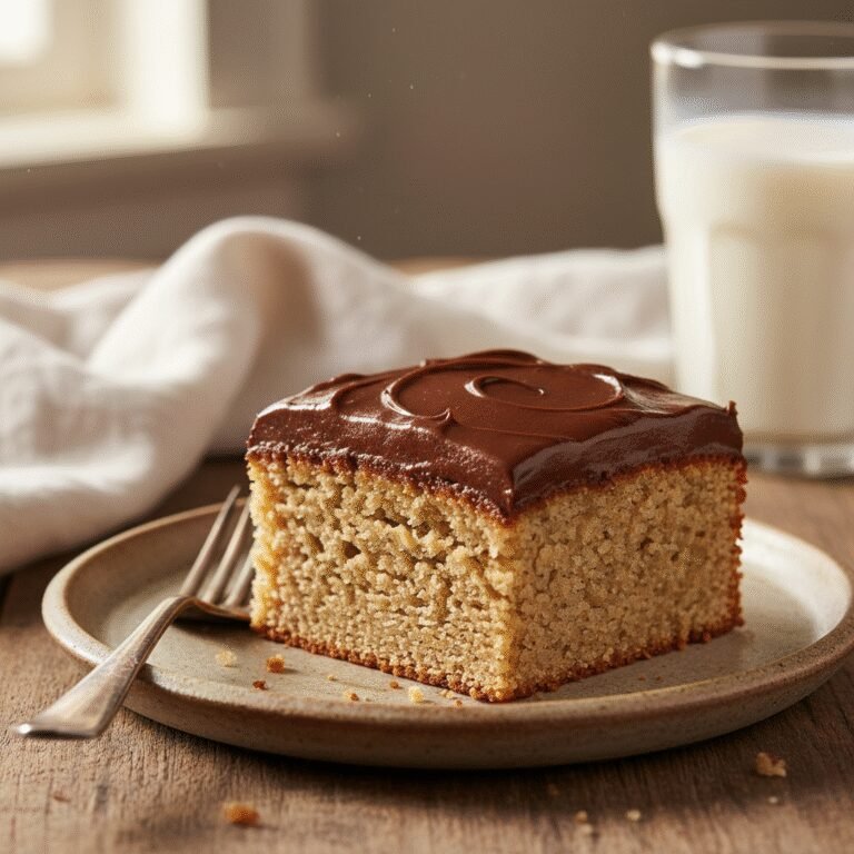 The Ultimate Moist Banana Snack Cake With Fudgy Chocolate Frosting