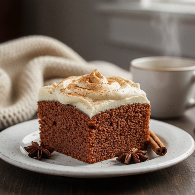Incredibly Moist Chai Spice Cake With Cinnamon Cream Cheese Frosting
