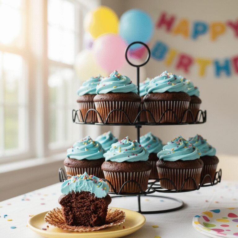 The Ultimate Super-Moist Chocolate Cupcakes for Kids' Birthdays