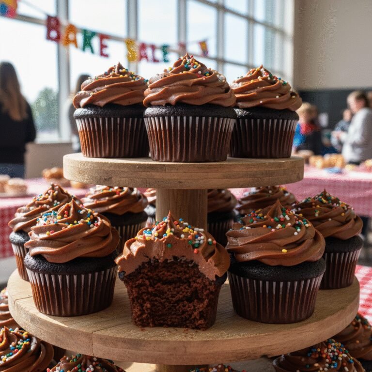 The Ultimate Moist Chocolate Cupcake Recipe for School Bake Sales