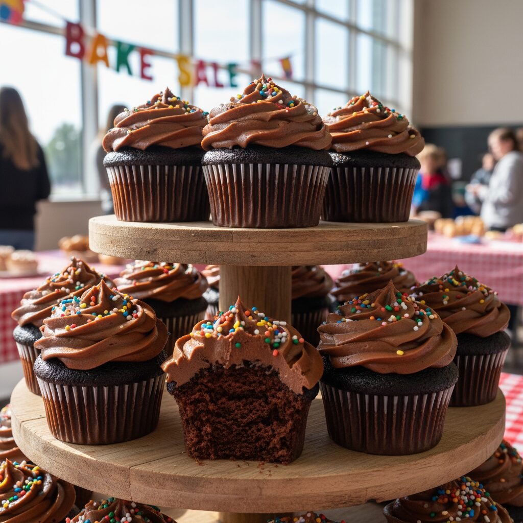 The Ultimate Moist Chocolate Cupcake Recipe for School Bake Sales