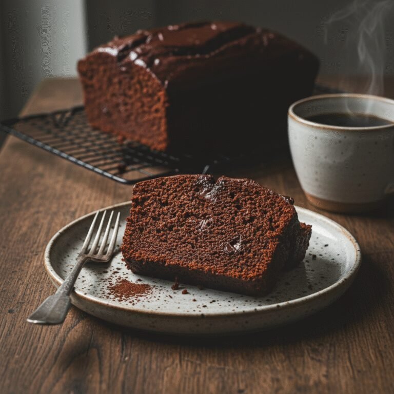 The Ultimate Moist Chocolate Loaf Cake With Chocolate Chips