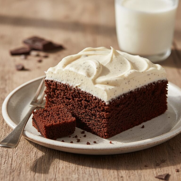 The Ultimate Moist Chocolate Sheet Cake With Creamy Vanilla Frosting