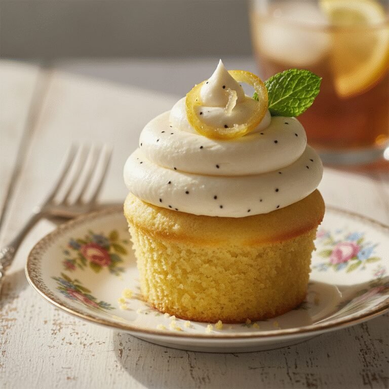 The Ultimate Moist Lemon Cupcakes with Velvety Vanilla Buttercream