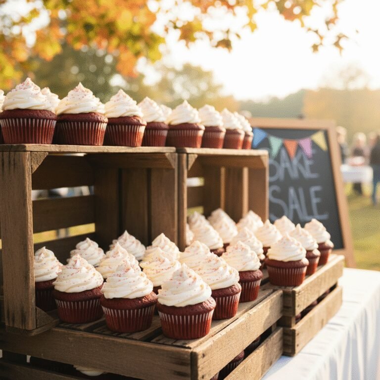 The Ultimate Moist Red Velvet Cupcakes for School Bake Sales
