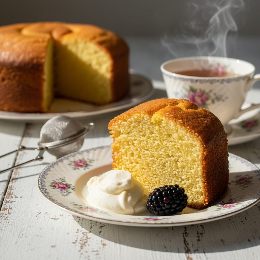 The Ultimate Moist Sour Cream Pound Cake for Afternoon Tea