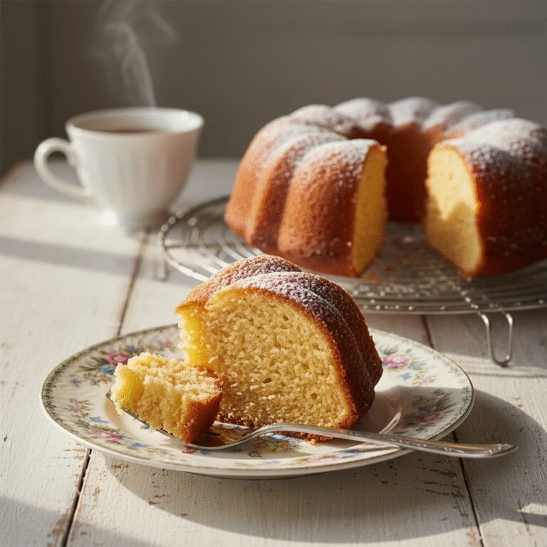 The Ultimate Moist Sour Cream Pound Cake: A Melt-in-Your-Mouth Classic