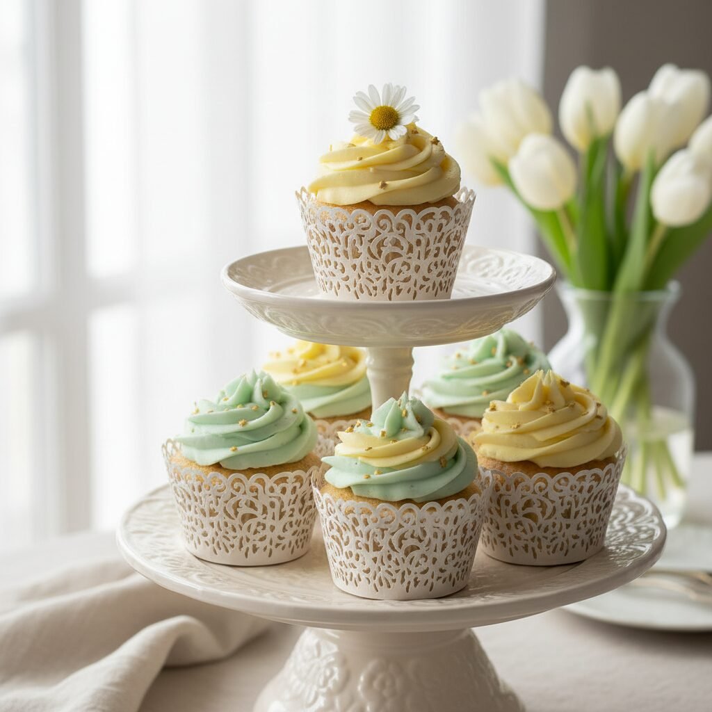 The Ultimate Moist Vanilla Cupcakes for Baby Shower