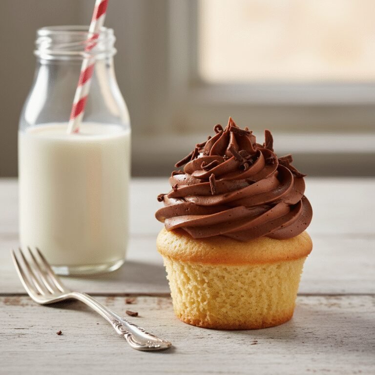 The Ultimate Moist Vanilla Cupcake With Chocolate Buttercream Recipe